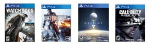 Sony PS4 Games