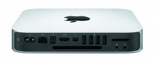 Apple Mac Mini back view